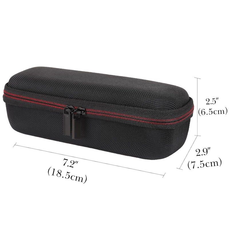 Linkidea Electric Shaver Travel Case, Compatible with MANSPOT HCW003A-New2, Unibono YH-7702 Trimmer, Hard Shell Bikini Razor Carrying Bag (Black) - Image 4